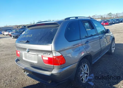 2005 BMW X5 3.0I z USA, uszkodzony, nr VIN 5UXFA13505LY14593